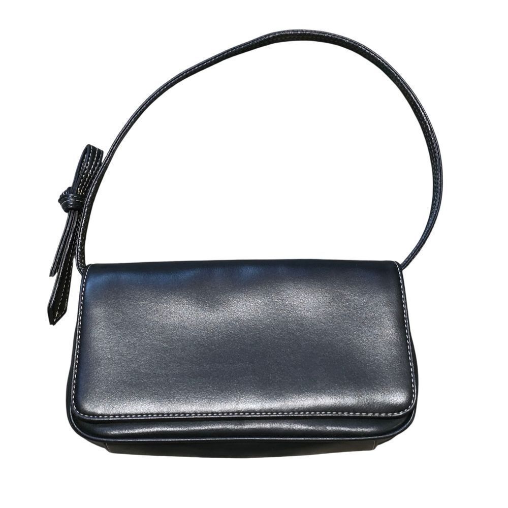 Vintage Liz Claiborne Elegant Black Under Arm Bag